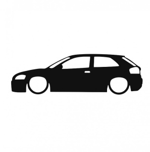 Sticker AUDI A3 8P 15cm, Creative Rey®