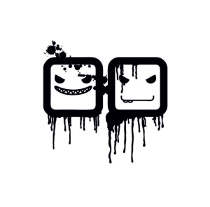 Sticker Devil Face 12x12, Creative Rey®