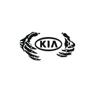 Sticker Hand Kia 17x9.4 cm, Creative Rey®
