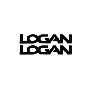 Sticker LOGAN SET 2 BUCATI 20x3.4 cm, Creative Rey®