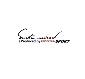 Sticker Sportmind Honda 20x5.9 cm, Creative Rey®