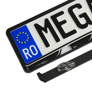 SUPORT NUMAR INMATRICULARE MEGA DRIVE ROMANIA SET 2 BUC - Img 2
