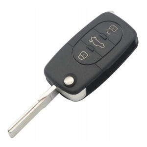 CARCASA CHEIE AUDI TIP BRICEAG,3 BUTOANE FARA BUTON PANICA