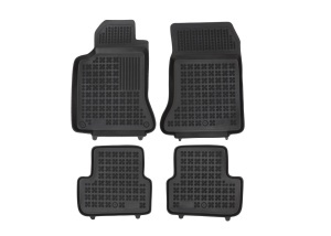 Covorase Presuri Auto Cauciuc Dedicate Mercedes GLA I 2013 - 2019 | Mercedes W176 A-CLASS 2012 - 2018 | Infinity Q30 I Hatchback, cutie automata, roata rezerva mica, 4x2 2015 - 2019