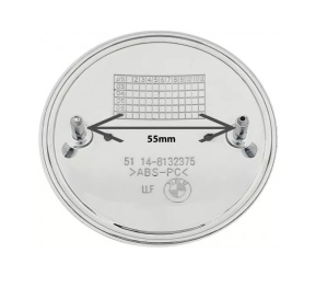 Emblema BMW negru cu carbon - Img 3