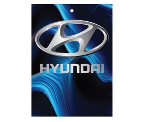 Odorizant auto Hyundai 7,5x10 cm, New Car