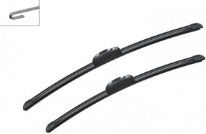 Pachet Stergatoare Parbriz si Stergator Luneta Bosch AeroTwin Skoda Fabia 1999-2008