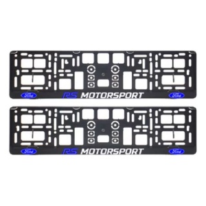 Set 2 bucati suport numar inmatriculare FORD RS - Img 2