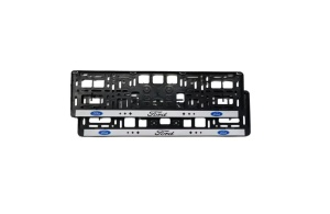 Set 2 bucati, suport numar inmatriculare Ford