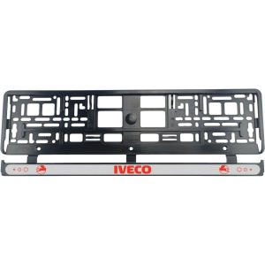 Set 2 bucati, suport numar inmatriculare IVECO IV - Img 2
