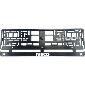 Set 2 bucati, suport numar inmatriculare IVECO - Img 2