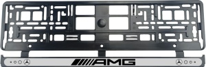 Set 2 bucati, suport numar inmatriculare Mercedes AMG