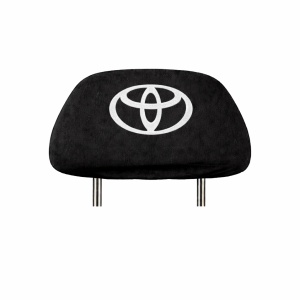 Set 2 huse tetiere negre, pentru gama auto TOYOTA - Img 2