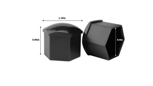 Set 20 capace pentru roti pentru Tesla 21 MM - Img 2