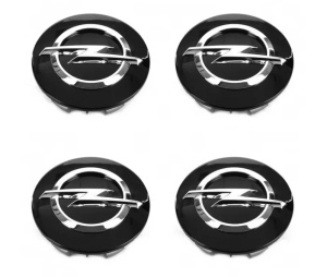 Set 4 capac Jante Aliaj 58mm, Opel Insignia/Astra/Vectra/Corsa, Negre