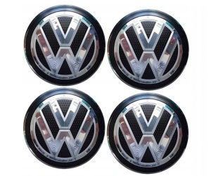 Set 4 Capace jante aliaj Volkswagen 52mm Interior - 56mm Exterior - Img 3