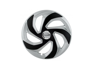 Set 4 Capace Rex Gri-Negru R16