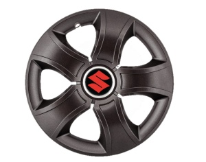 Set 4 Capace Roti 14 inchi (R14) Bis Negru, Compatibile Cu Suzuki