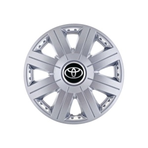 Set 4 capace roti 14 inchi (R14) Cosmos Gri, Compatibil Cu Toyota - Img 3