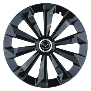 Set 4 Capace Roti 14 inchi (R14) Fame Negru, Compatibile Cu Mazda - Img 3