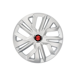 Set 4 Capace Roti 14 inchi (R14) Raven Gri, Compatibile Cu Suzuki - Img 3