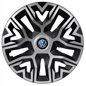 Set 4 Capace Roti 15 `` Best Gri-Negru, Compatibile Cu Volkswagen - Img 1