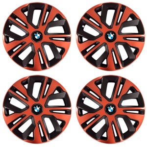 Set 4 Capace Roti 15 inch (R15), Raven Cupru-Negru Compatibil Cu BMW - Img 2