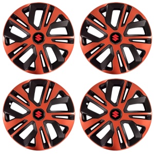 Set 4 Capace Roti 15 inch (R15), Raven Cupru-Negru Compatibil Cu Suzuki - Img 2
