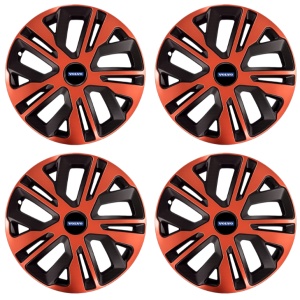 Set 4 Capace Roti 15 inch (R15), Raven Cupru-Negru Compatibil Cu Volvo - Img 2
