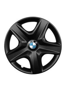 Set 4 capace roti 15 inchi (R15) compatibile BMW, Model 340 Black
