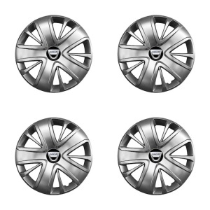Set 4 Capace Roti 15 inchi (R15) Compatibile Cu DACIA, Model 341 - Img 5