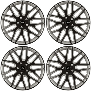 Set 4 Capace Roti 15 inchi (R15) Dakar Negru-Gri, Compatibile Cu Mini - Img 2
