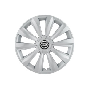 Set 4 capace roti 15 inchi (R15) Delta Gri, Compatibile Cu Nissan - Img 3