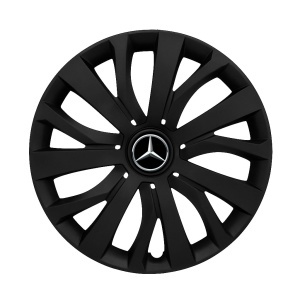 Set 4 capace roti 16 inch (R16) compatibile MERCEDES, Model - 432 Black Edition
