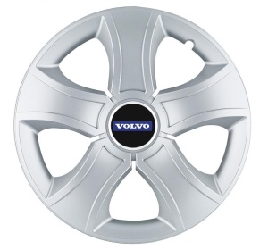 Set 4 Capace Roti 16 inchi (R16) Bis Gri, Compatibile Cu Volvo