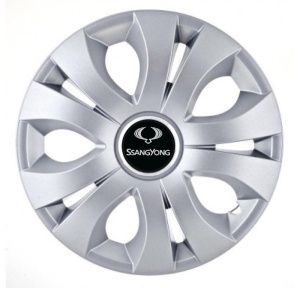 Set 4 Capace Roti 16 inchi (R16), Compatibil Cu SsangYong, model Top Gri