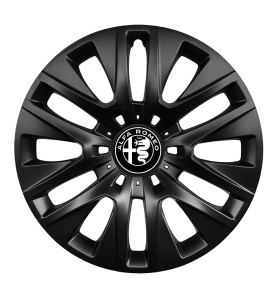 Set 4 capace roti 16 inchi (R16) compatibile ALFA ROMEO, Model 429 Black