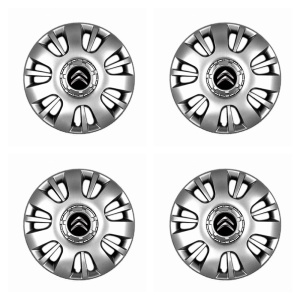 Set 4 Capace Roti 16 inchi (R16) Compatibile Cu CITROEN, model - 407 - Img 2