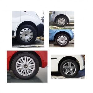 Set 4 Capace Roti 16 inchi (R16) Compatibile Cu SEAT, Exeo Model - 417 - Img 3