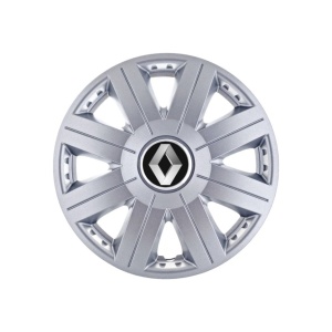 Set 4 capace roti 16 inchi (R16) Cosmos Gri, Compatibil Cu Renault - Img 3