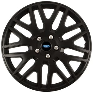 Set 4 Capace Roti 16 inchi (R16) Dakar Negru, Compatibile Cu Ford