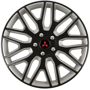Set 4 Capace Roti 16 inchi (R16) Dakar Negru-Gri, Compatibile Cu Mitshubisi