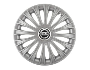 Set 4 capace roti 16 inchi (R16) Dino Gri, Compatibile cu Nissan