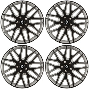 Set 4 Capace Roti 17 inchi (R17) Dakar Negru-Gri, Compatibile Cu Renault - Img 2