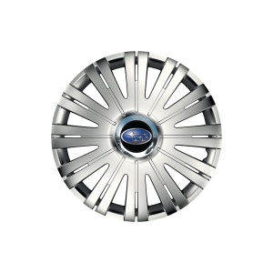 Set 4 capace roti Cu Inel Cromat Active R16 Compatibil Cu Subaru