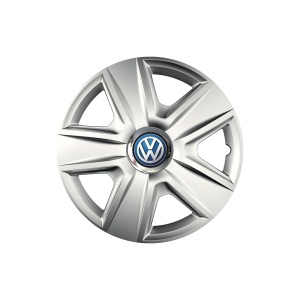 Set 4 capace roti Cu Inel Cromat Esprit R16 pentru gama auto Volkswagen - Img 1