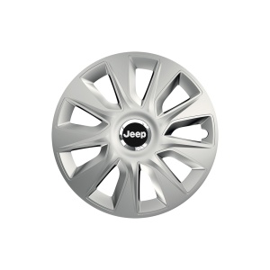 Set 4 capace roti Cu Inel Cromat Stratos R16 Compatibil Cu Jeep