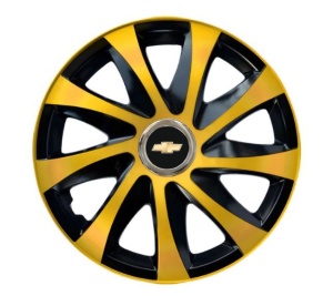 Set 4 capace roti Drift extra gold R14 Compatibil Cu Chevrolet