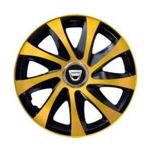 Set 4 capace roti Drift extra gold R14 Compatibil Cu Dacia - Img 3