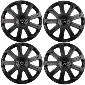 Set 4 Capace Roti Evo Negru R15, Pentru Opel - Img 2